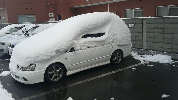 札幌の雪